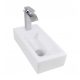 Estiva NAJRA rectangular wall-mounted washbasin