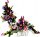 Artificial Flowers and Fruits Grave Decoration + Bouquet