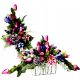 Artificial Flowers and Fruits Grave Decoration + Bouquet