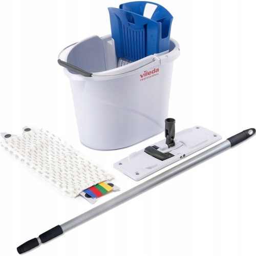 Vileda Ultraspeed Mini Bucket and Flat Mop 35 cm