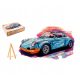  LARGE WOODEN PUZZLE 260 PIECES SPORTS CAR IN A WOODEN BOX