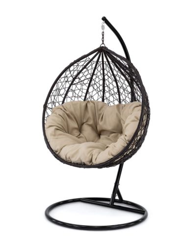 Garden chair, hanging Freestanding hanging chair EMWOmeble 100 cm 110 kg