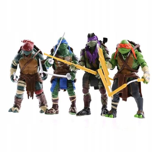  Classic Teenage Mutant Ninja Turtles toy set