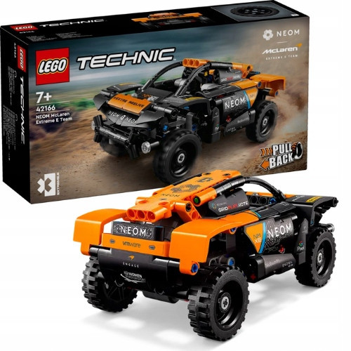  LEGO TECHNICS 42166 NEOM MCLAREN OFF-ROAD VEHICLE JEEP QUAD PULL-BACK CAR 7+