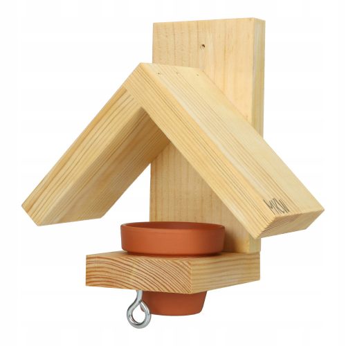  Birdhouse in a pot for woodpeckers Magdalena MKW mini ECO