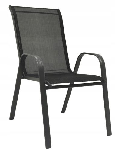 Chairs for garden, terrace and balcony Contrast Mallorca garden chair, black plastic