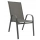 Chairs for garden, terrace and balcony Garden chair Contrast gray metal