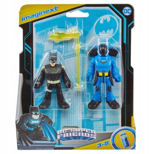  Mattel Imaginext: DC Super Friends - Batman & Rookie Action Figures (GXJ30)