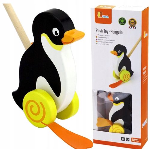 Viga 50962 Penguin Wooden Slider