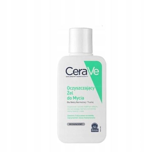 CeraVe Cleansing Gel with Ceramides for Normal to Oily Skin, 88 ml
