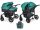  Stroller for twins 2in1 SAXO Riko Basic 2 x GONDOLA 2 x SEAT + BAG