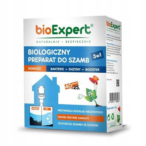  Biological preparation for septic tanks Bio+ 1kg Bioexpert