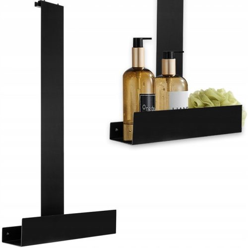  Rea Tori bathroom shelf black 40x9.5x75.5 cm