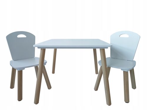  A set of table and 2 chairs for children