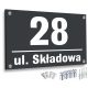 Krosart house number 32 x 21 cm