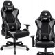  Imba Hunter Gaming Chair, Grey Fabric