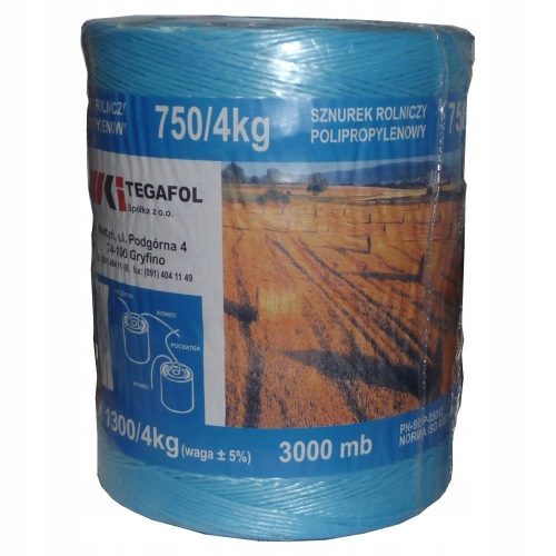 WKI TEX agricultural yarn 1300-750/4 kg 3000 m