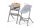  Kinderkraft Livy Wooden Calmee Feeding Chair with Rocker