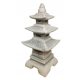  Garden pagoda figure made of concrete, Japanese lamp