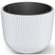 Pots and planters for outdoor and garden Prosperplast flowerpot 46.9 cm x 46.9 x 38.5 cm diameter 46.9 cm plastic white