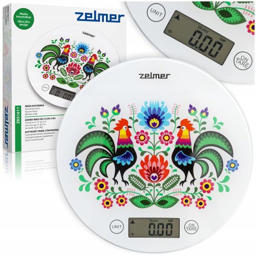  Zelmer ZKS1611 kitchen scale, multicolored, 5 kg