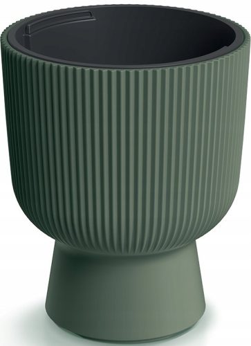 Pots and planters for outdoor and garden Prosperplast flowerpot 29.8 cm x 29.8 x 36.5 cm Diameter 29.8 cm plastic in green tones