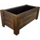  Wooden flowerpot ZPD 80x40x32 cm rosewood