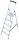Krause Ladder 3.05 m Aluminium 1 x 5 to 150 kg