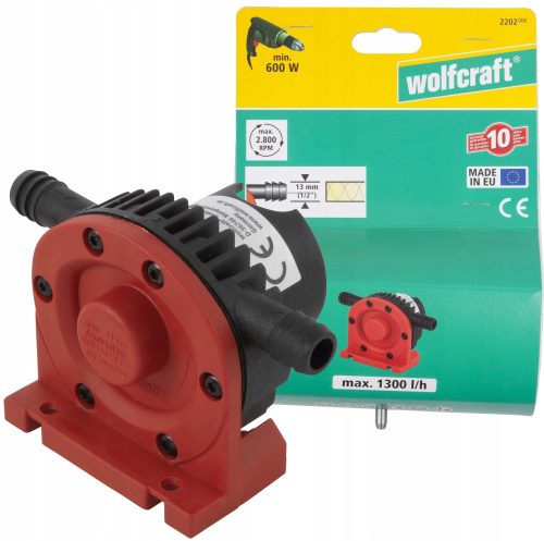  Wolfcraft pump 600 W 1001 - 1600 l/h