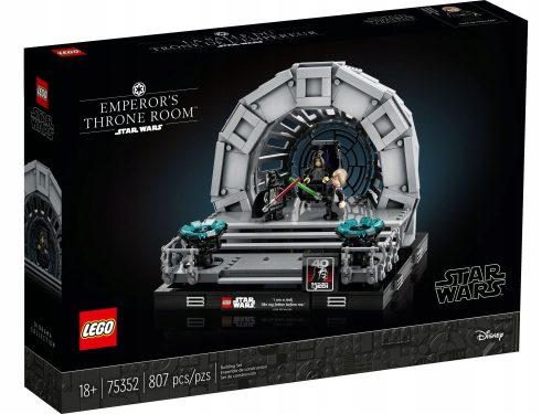  LEGO Star Wars 75352 Diorama: Emperor's Throne Room