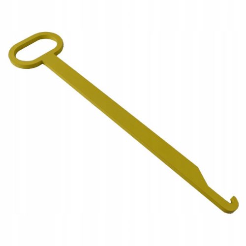  Hook for manhole cover, yellow steel