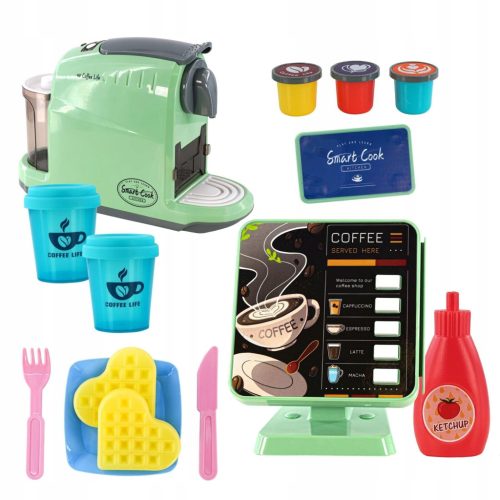  Coffee machine for kids with household appliances sound effects