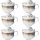 Glasses and cups Florentyna coffee and tea glasses 460 ml 6 pcs.