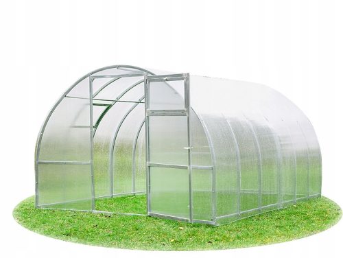 Greenhouse foil tunnel 12 m² 4 x 3 cm transparent