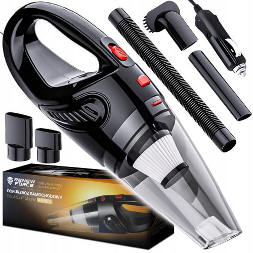  POWERFUL handheld vacuum cleaner for the car, 120 W, Hepa filter + attachments + 3.5 m cable