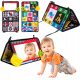  EDUCATIONAL SENSORY FOLDING TOY WITH MIRROR FOR CHILDREN AND BABIES