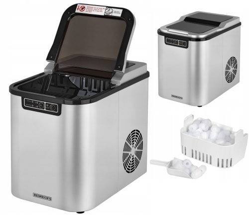  HEINRICH'S HEM 8843 Ice Cube Maker Silver/Gray 150 W