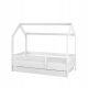  Children's bed HOME BABY BOO 180x80 + drawer + mattress SMOOTH WHITE