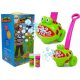 TOY BUBBLE MACHINE, PINK FROG