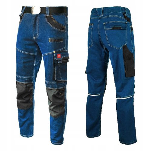 ART.MAS Jeans Stretch long work trousers, XXL