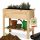  Mini greenhouse 80 cm x 37 cm made of wood