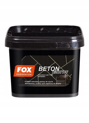 FOX BLACK CONCRETE Putz 14 kg