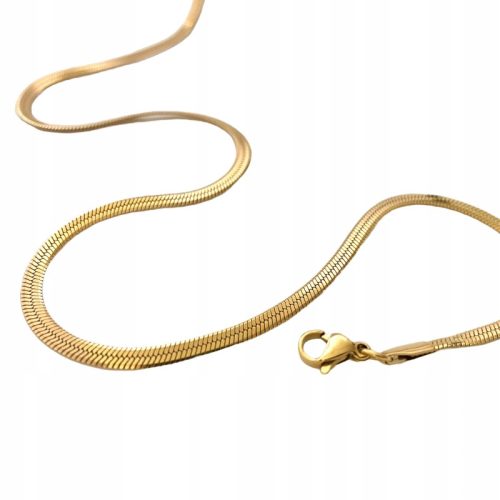  Chain necklace surgical steel snake gold