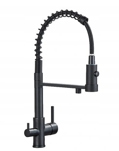 Freestanding kitchen faucet Brafamilia Elite + black, grey