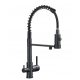 Freestanding kitchen faucet Brafamilia Elite + black, grey