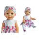  Set: dress, headband and tights | Baby Born 43cm