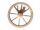  WOODEN WHEEL, DECORATION, DIAMETER 40 CM