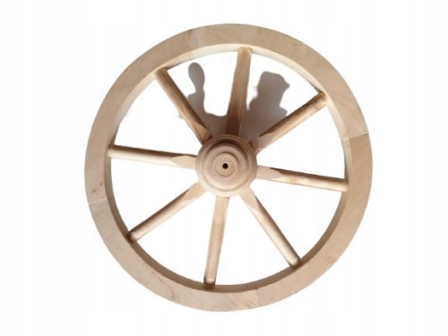 WOODEN WHEEL, DECORATION, DIAMETER 40 CM