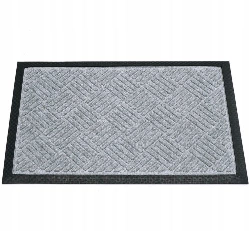 Entrance and doormats for the house Ready-made rubber textile doormat 40 x 60 cm