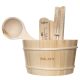 Saunas and accessories Sauna set, thermometer, hourglass, ladle, bucket